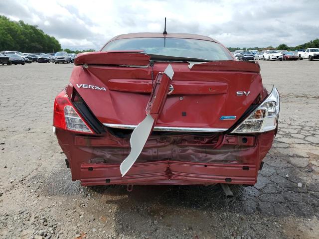  NISSAN VERSA 2016 Бургунді