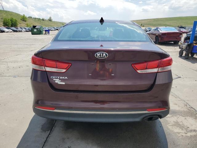  KIA OPTIMA 2016 Burgundy