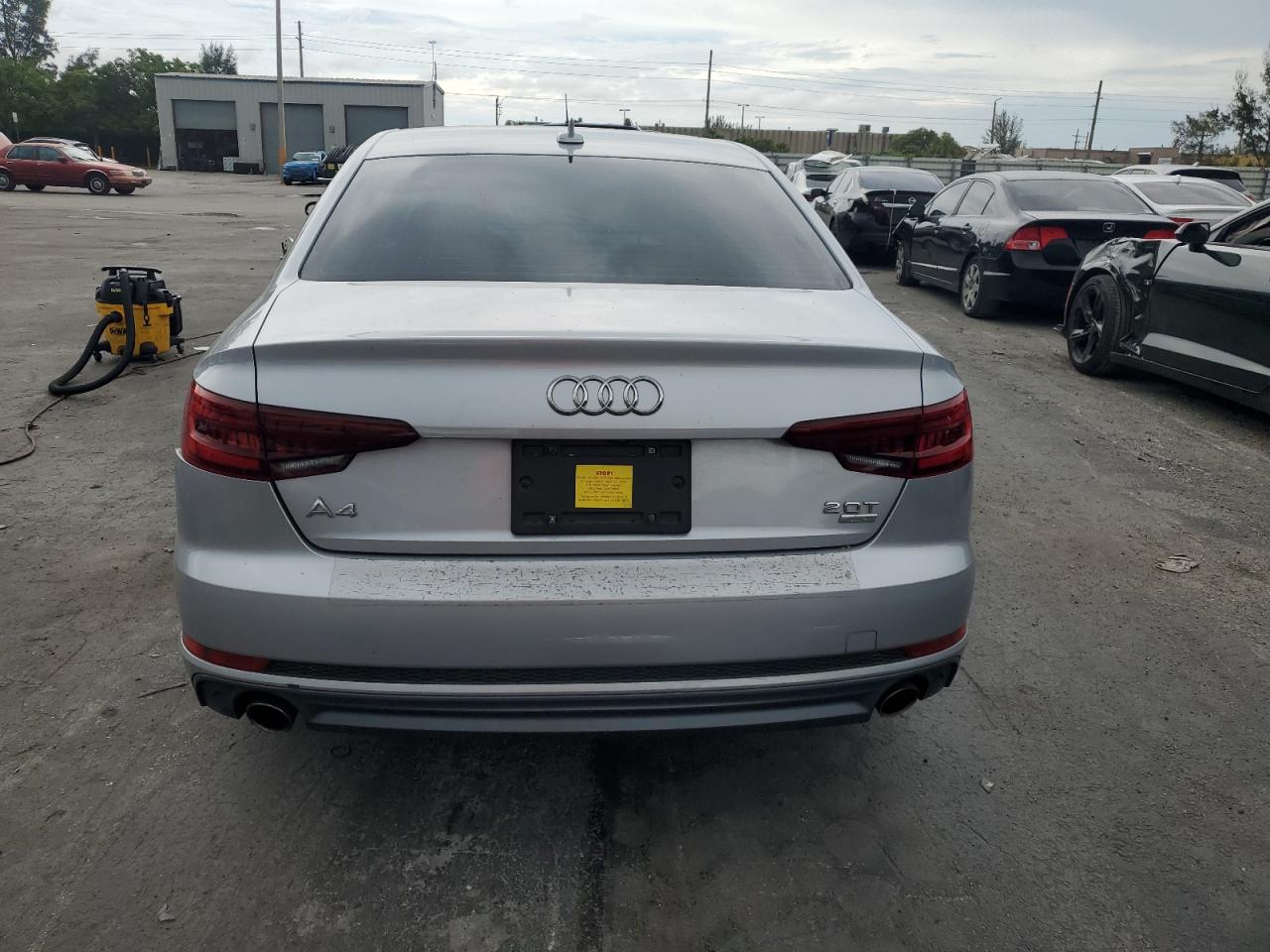 2018 Audi A4 Premium VIN: WAUKMAF45JA084922 Lot: 62641655