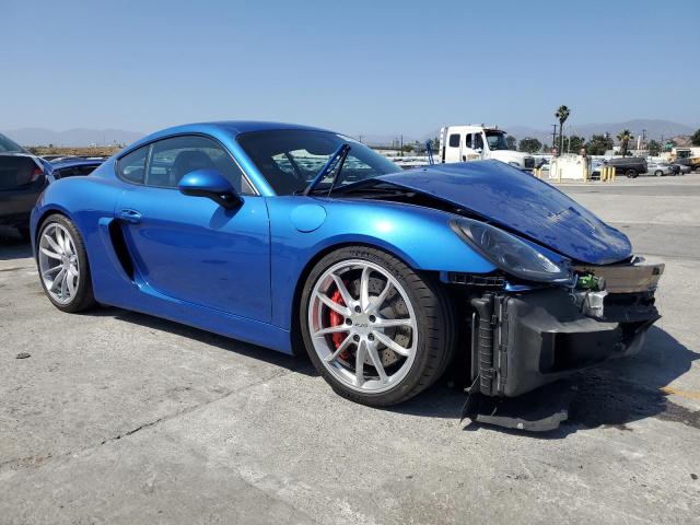  PORSCHE CAYMAN 2016 Синий