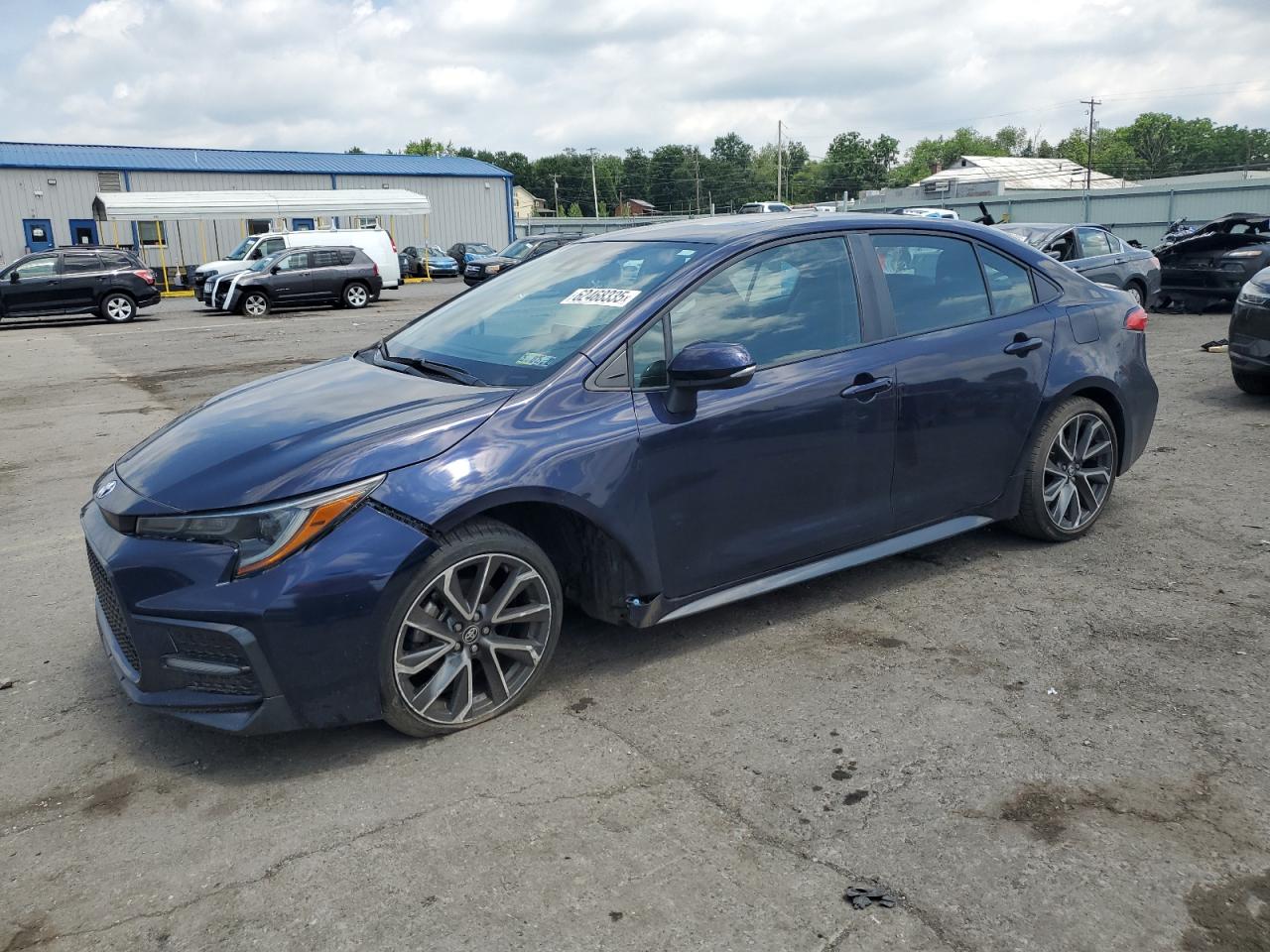 TOYOTA COROLLA 2022 VIN 5YFP4MCE6NP105284