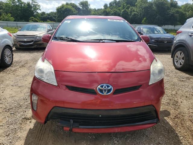 Hatchbacks TOYOTA PRIUS 2013 Red