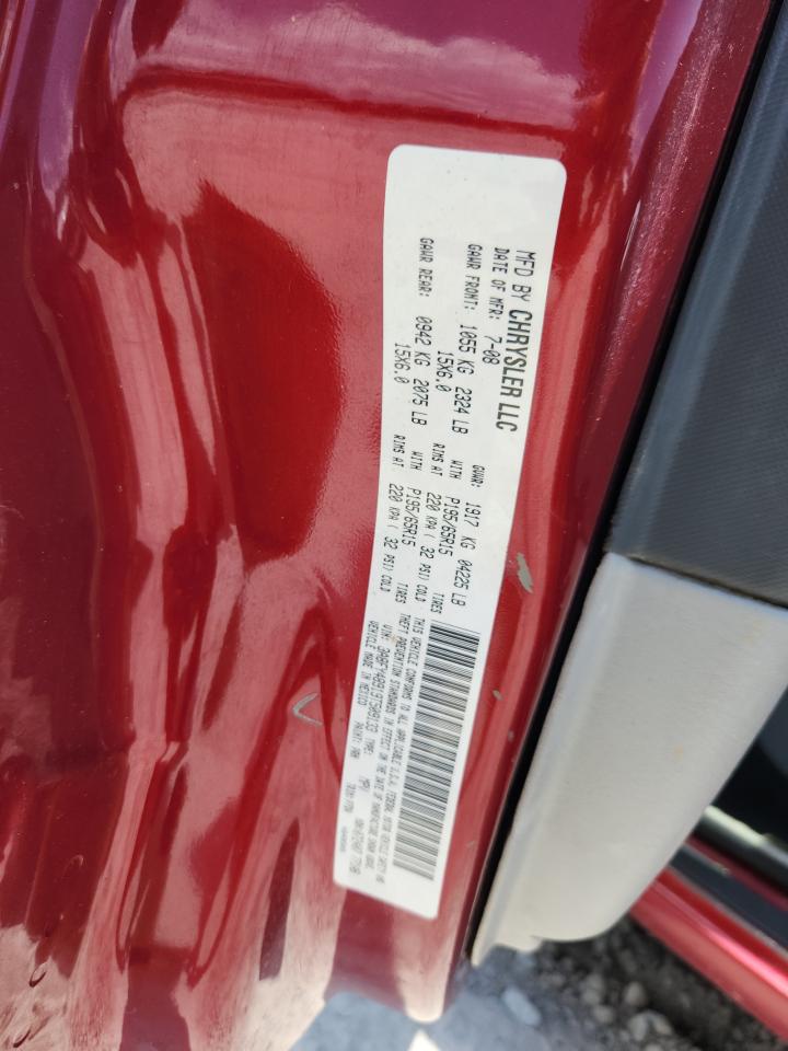 2009 Chrysler Pt Cruiser VIN: 3A8FY48919T509133 Lot: 60319375