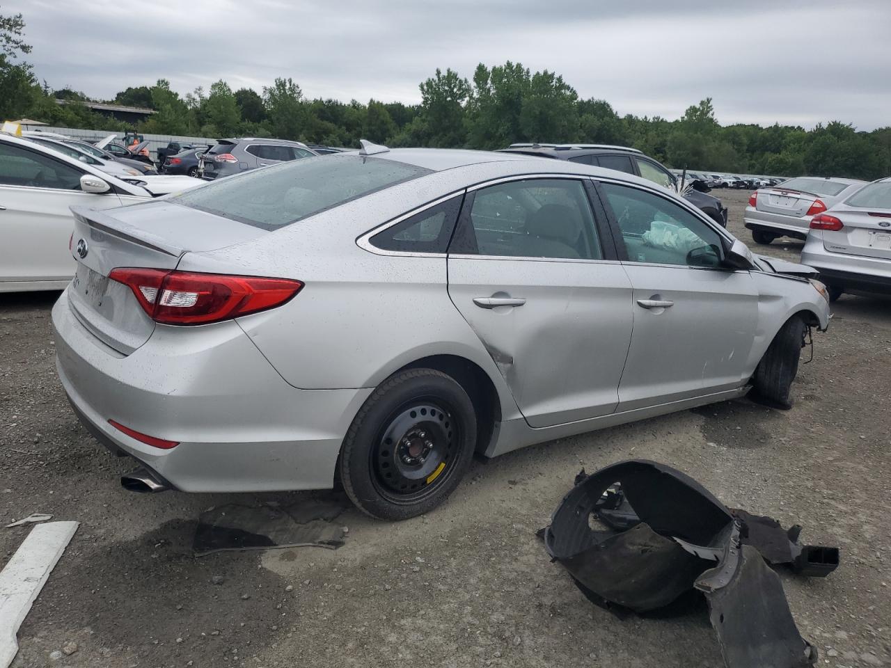 HYUNDAI SONATA 2017 VIN 5NPE24AF4HH472923 zdjęcie 3