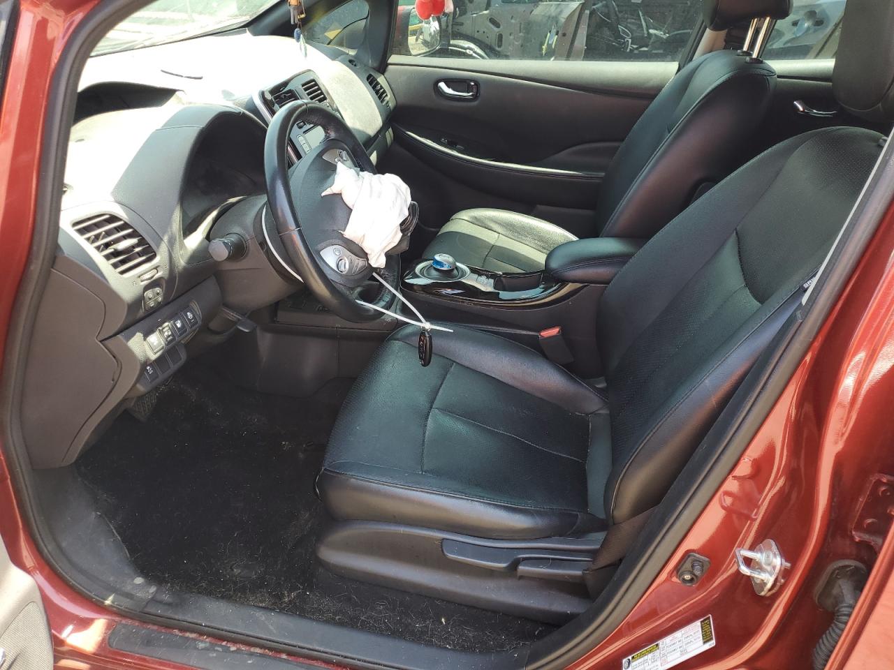 2013 Nissan Leaf S VIN: 1N4AZ0CP9DC407389 Lot: 62788405