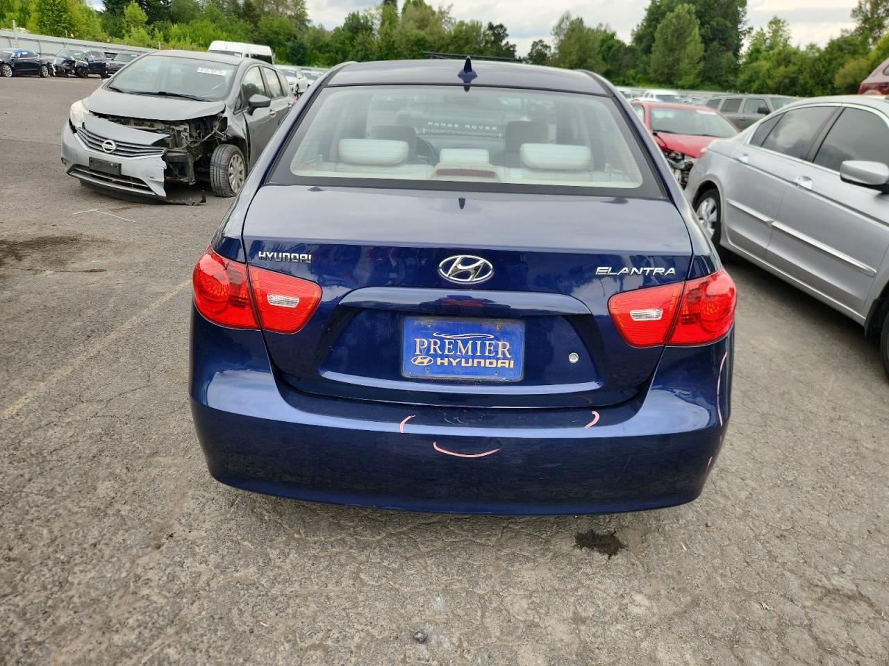 HYUNDAI ELANTRA 2009 VIN KMHDU46D69U668622 фото 6