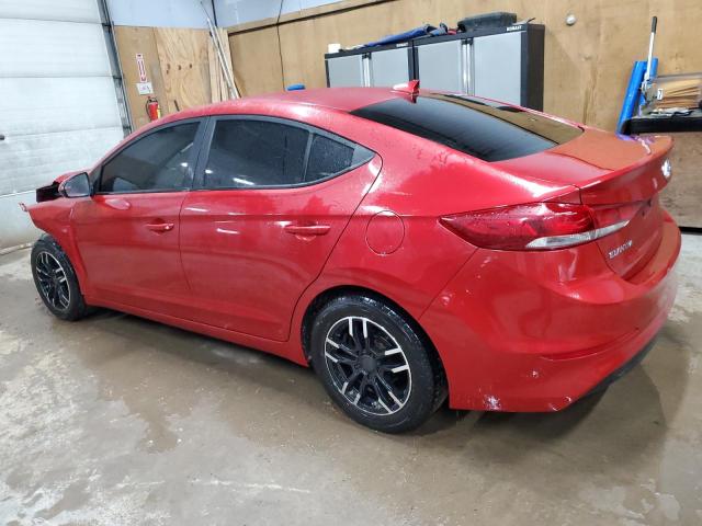  HYUNDAI ELANTRA 2017 Бургунди