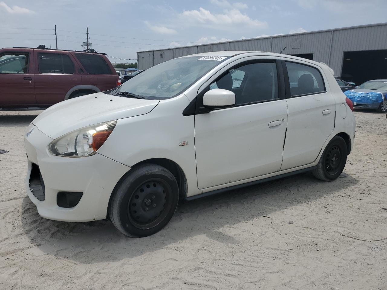 2015 Mitsubishi Mirage De na sprzedaż w Jacksonville, FL - Front End