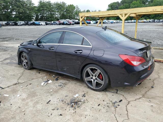 Sedans MERCEDES-BENZ CLA-CLASS 2016 Czarny