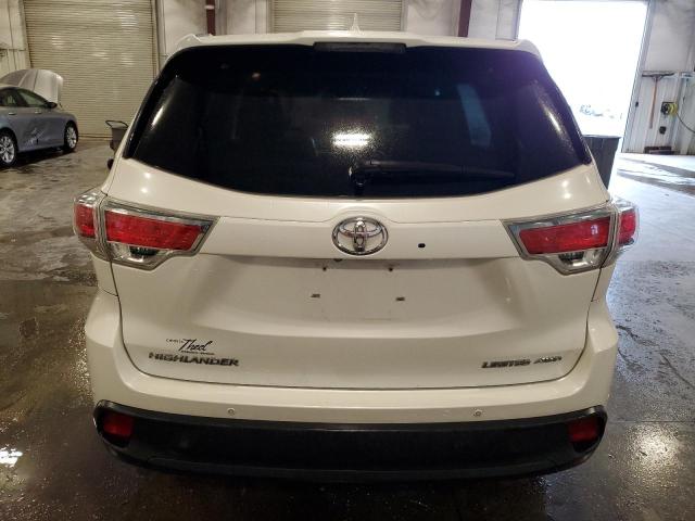  TOYOTA HIGHLANDER 2014 Белый