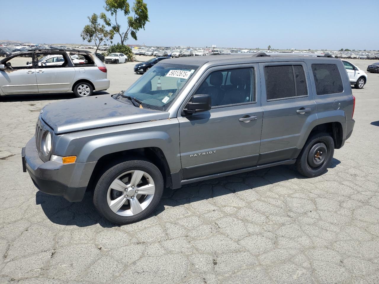2013 Jeep Patriot Limited zu verkaufen in Martinez, CA - Vandalism