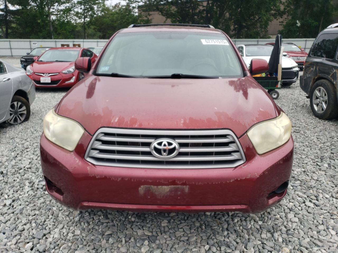 TOYOTA HIGHLANDER 2008 VIN JTEES41A982028888 photo 5