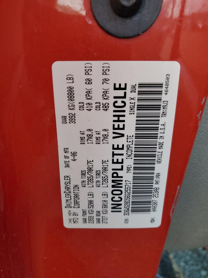 2006 Dodge Ram 2500 St VIN: 3D6WS28D56G255717 Lot: 59663615