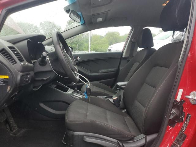 Sedans KIA FORTE 2016 Red