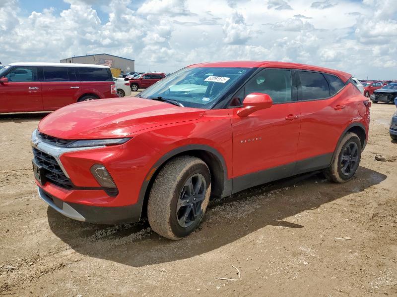  CHEVROLET BLAZER 2023 Czerwony