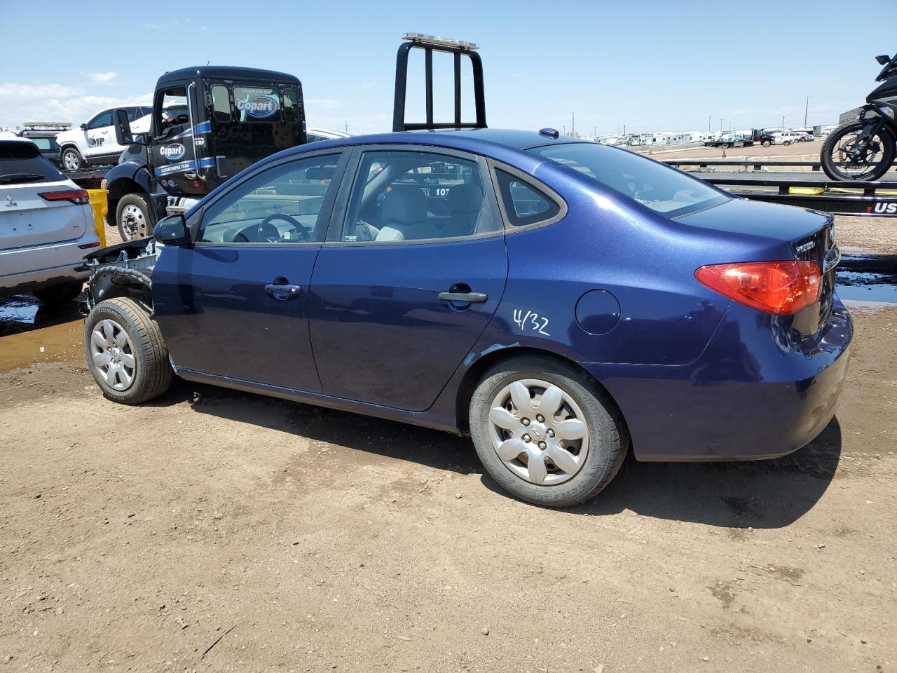 HYUNDAI ELANTRA 2009 VIN KMHDU46D09U606522 zdjęcie 2
