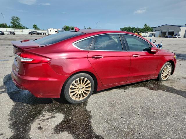  FORD FUSION 2019 Czerwony