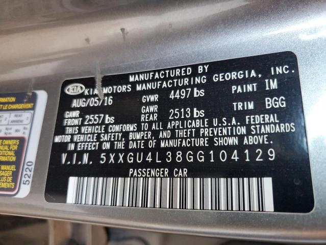 2016 KIA OPTIMA EX