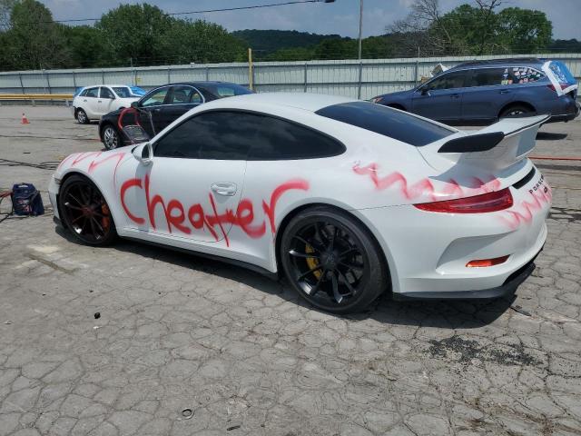 Coupet PORSCHE 911 2014 Biały