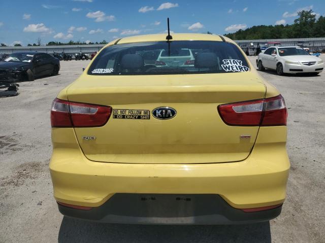  KIA RIO 2016 Żółty