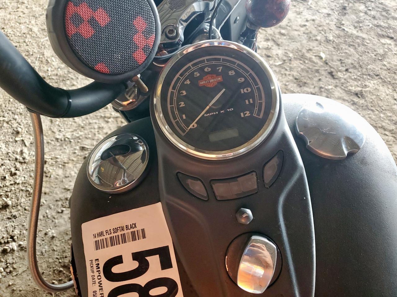 2014 Harley-Davidson Fls Softail Slim VIN: 1HD1JRV16EB043386 Lot: 58768375