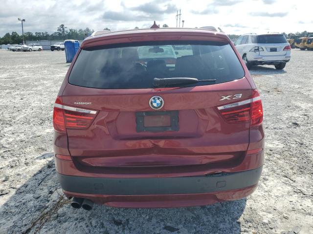 Паркетники BMW X3 2014 Красный