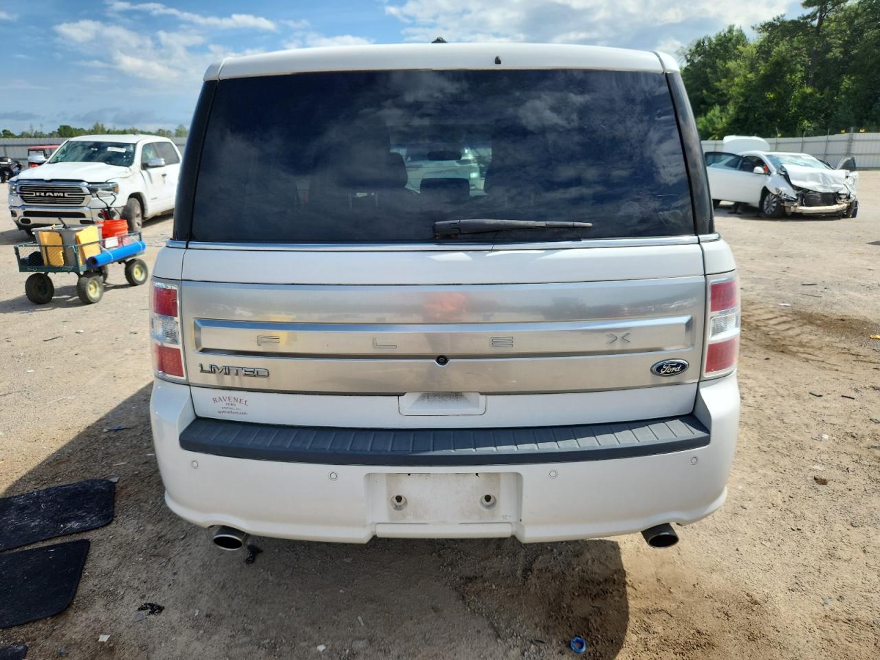 2017 Ford Flex Limited VIN: 2FMGK5D83HBA01185 Lot: 59954115