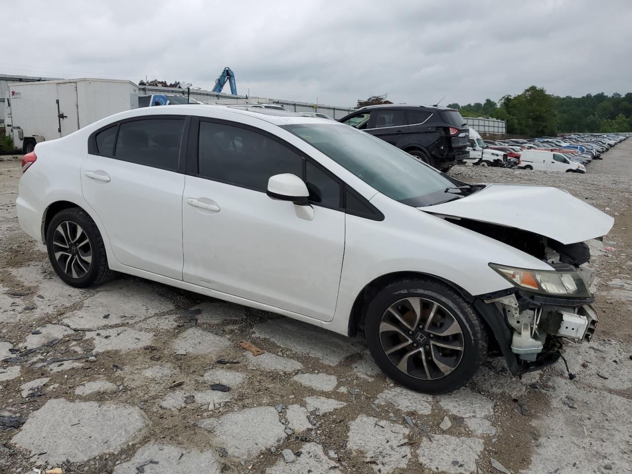 2013 Honda Civic Exl VIN: 19XFB2F93DE024490 Lot: 61606145