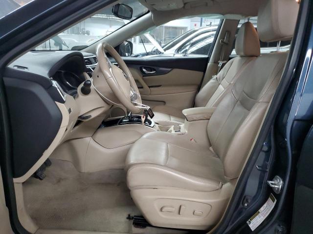  NISSAN ROGUE 2014 Granatowy