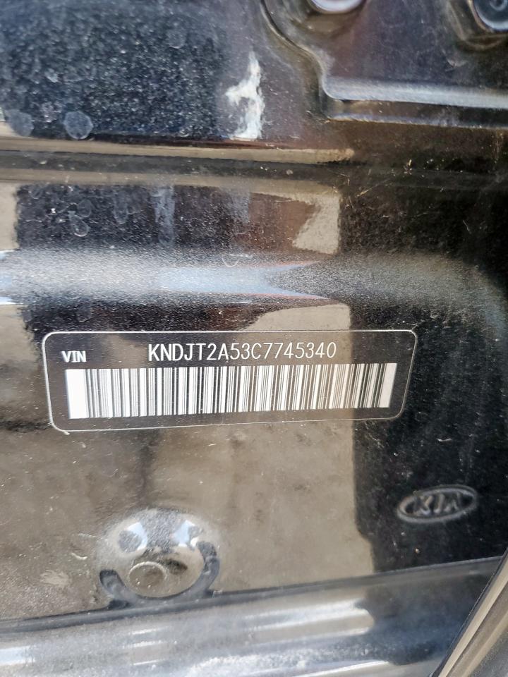 2012 Kia Soul VIN: KNDJT2A53C7745340 Lot: 61985785
