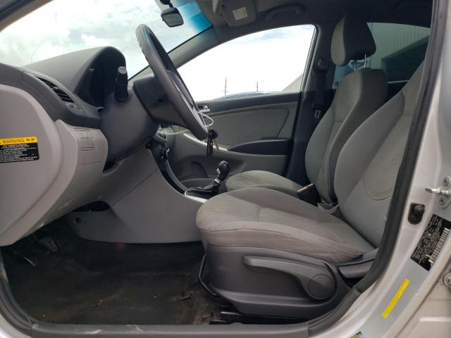  HYUNDAI ACCENT 2013 Silver