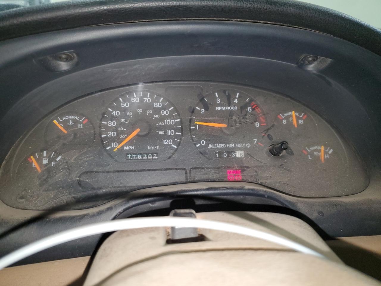 1996 Ford Mustang VIN: 1FALP4045TF168100 Lot: 60464845