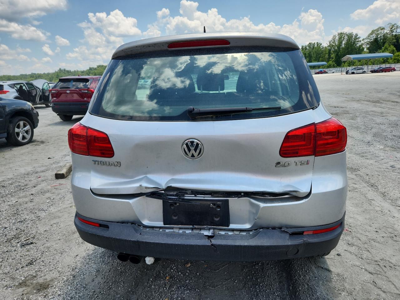 2013 Volkswagen Tiguan S VIN: WVGAV7AX7DW537912 Lot: 61016465