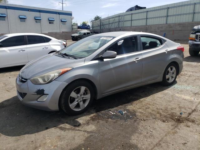 Sedans HYUNDAI ELANTRA 2012 Srebrny