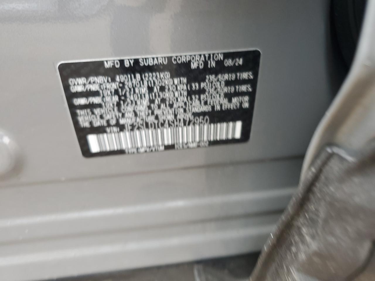 SUBARU FORESTER 2025 VIN JF2SLDTC4SH472950 photo 13