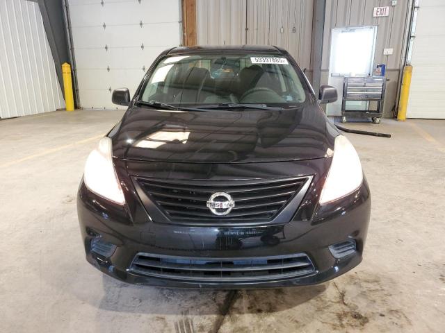 Sedans NISSAN VERSA 2012 Black