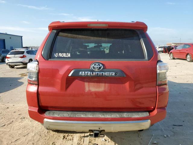  TOYOTA 4RUNNER 2016 Czerwony