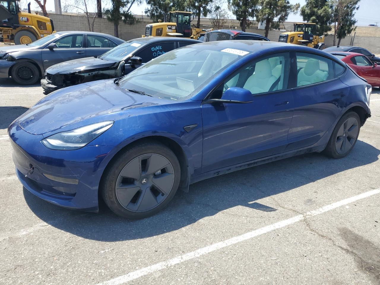 2023 Tesla Model 3 للبيع في Rancho Cucamonga، CA - Rear End