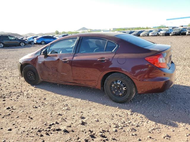 HONDA CIVIC 2012 Burgundy