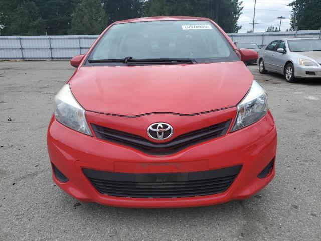  TOYOTA YARIS 2012 Красный