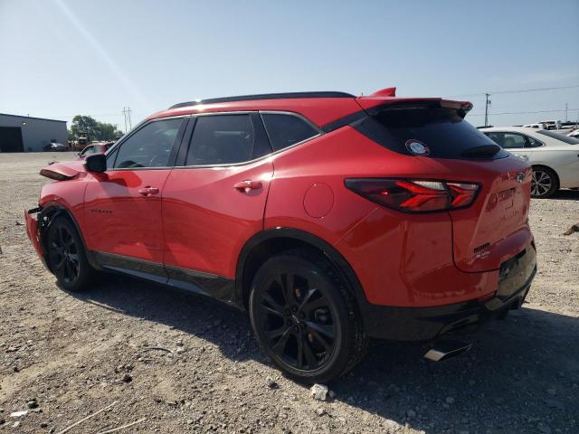  CHEVROLET BLAZER 2022 Czerwony