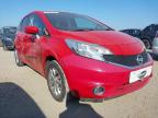 2015 NISSAN NOTE ACENT for sale at Copart YORK