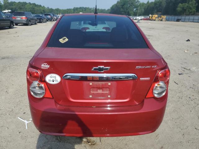  CHEVROLET SONIC 2013 Czerwony
