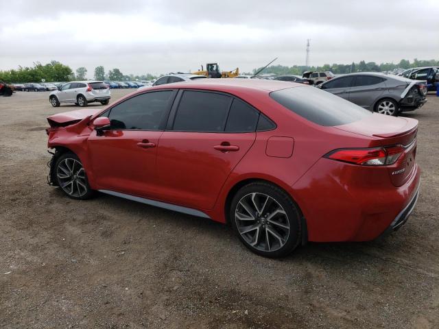  TOYOTA COROLLA 2020 Красный
