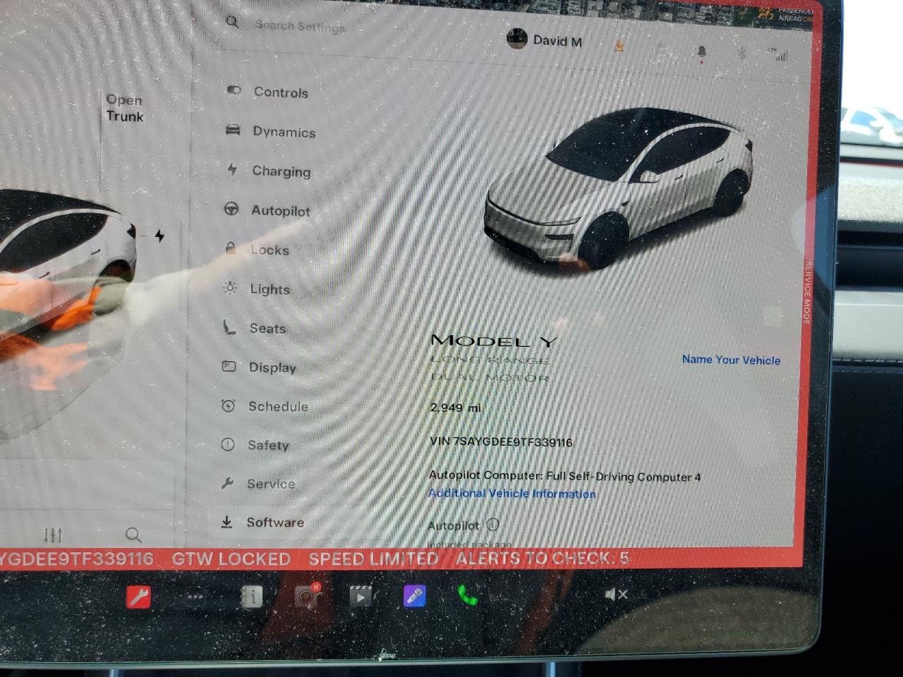 2026 Tesla Model Y VIN: 7SAYGDEE9TF339116 Lot: 62664425