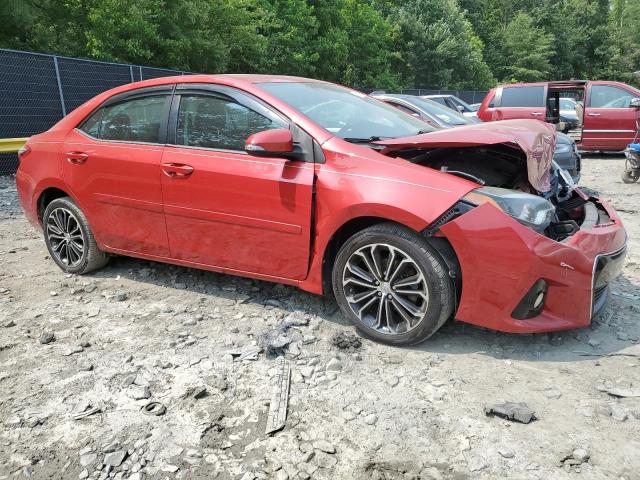  TOYOTA COROLLA 2014 Червоний