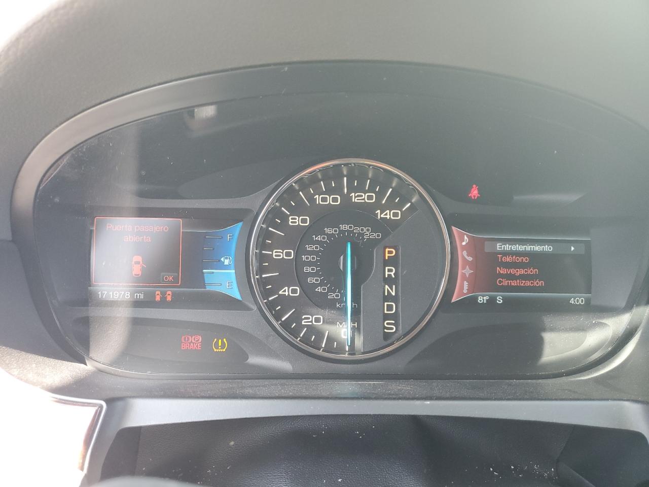 FORD EDGE 2013 VIN 2FMDK3KC6DBE07874 photo 9