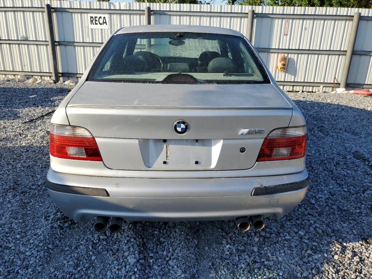 2002 BMW M5 VIN: WBSDE93492CF90296 Lot: 62483775