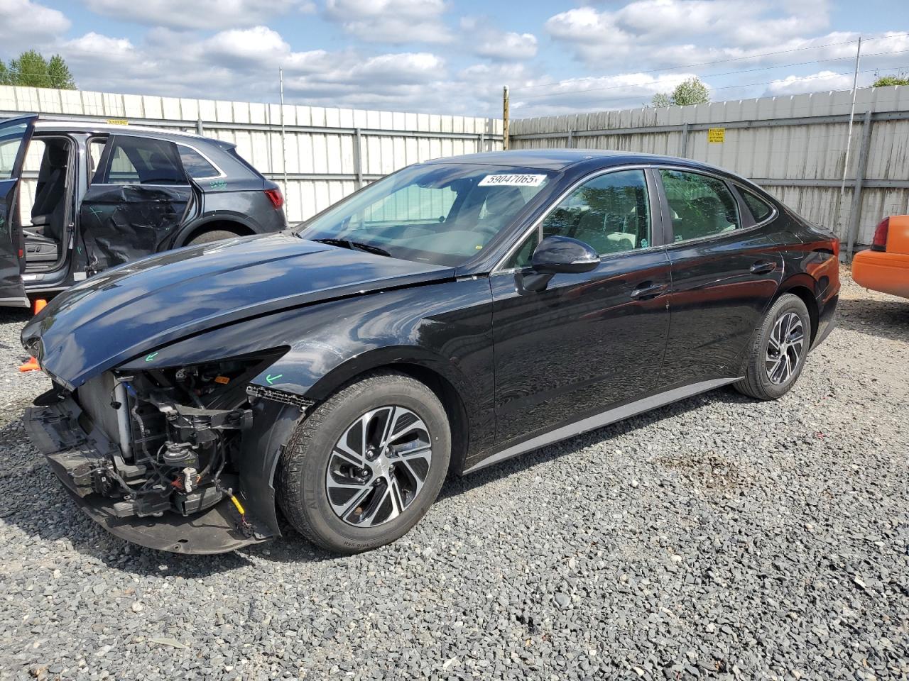 2020 Hyundai Sonata Hybrid на продаже в Arlington, WA - Front End