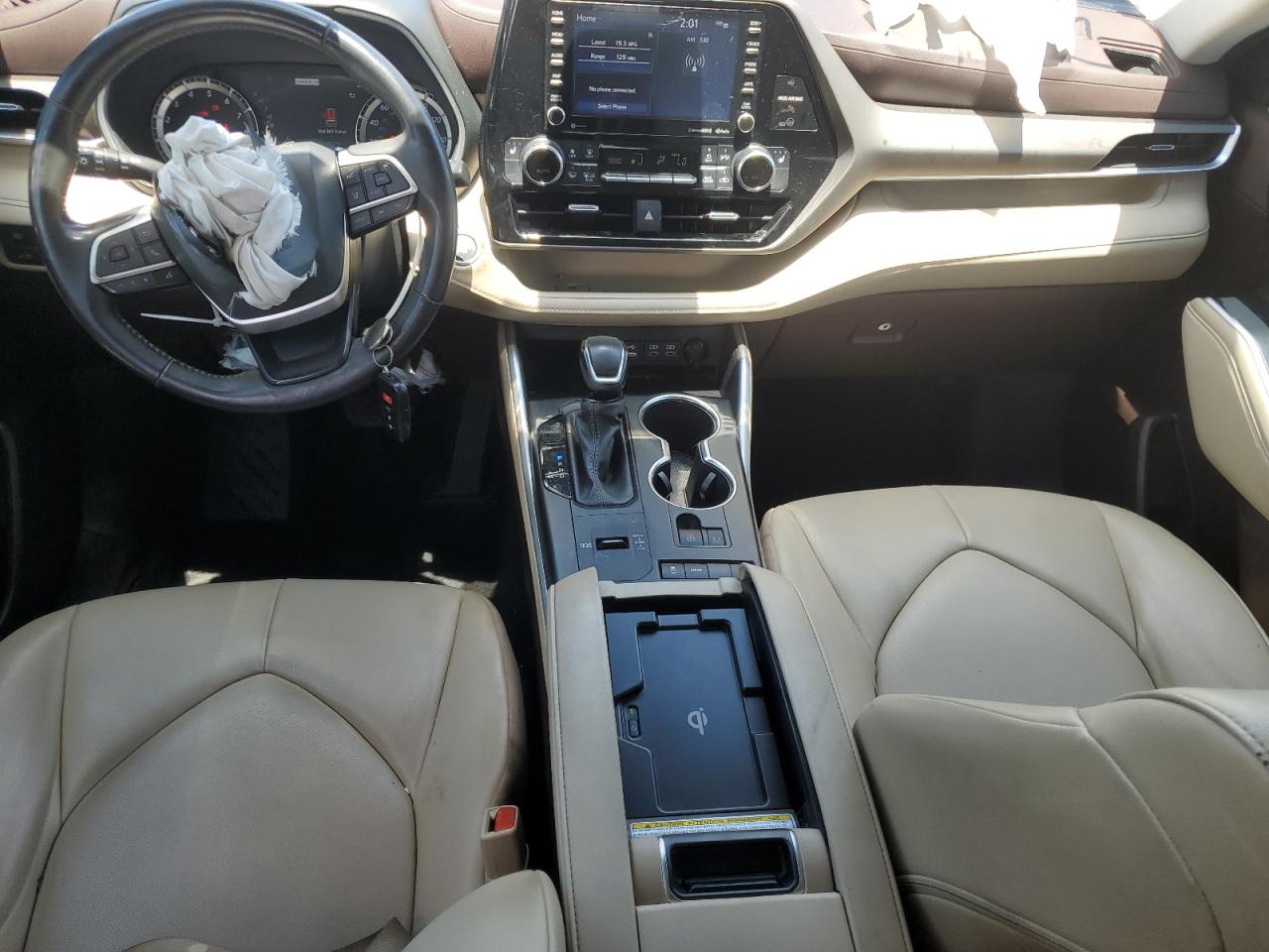 2022 Toyota Highlander Xle VIN: 5TDGZRAH8NS552816 Lot: 60997405